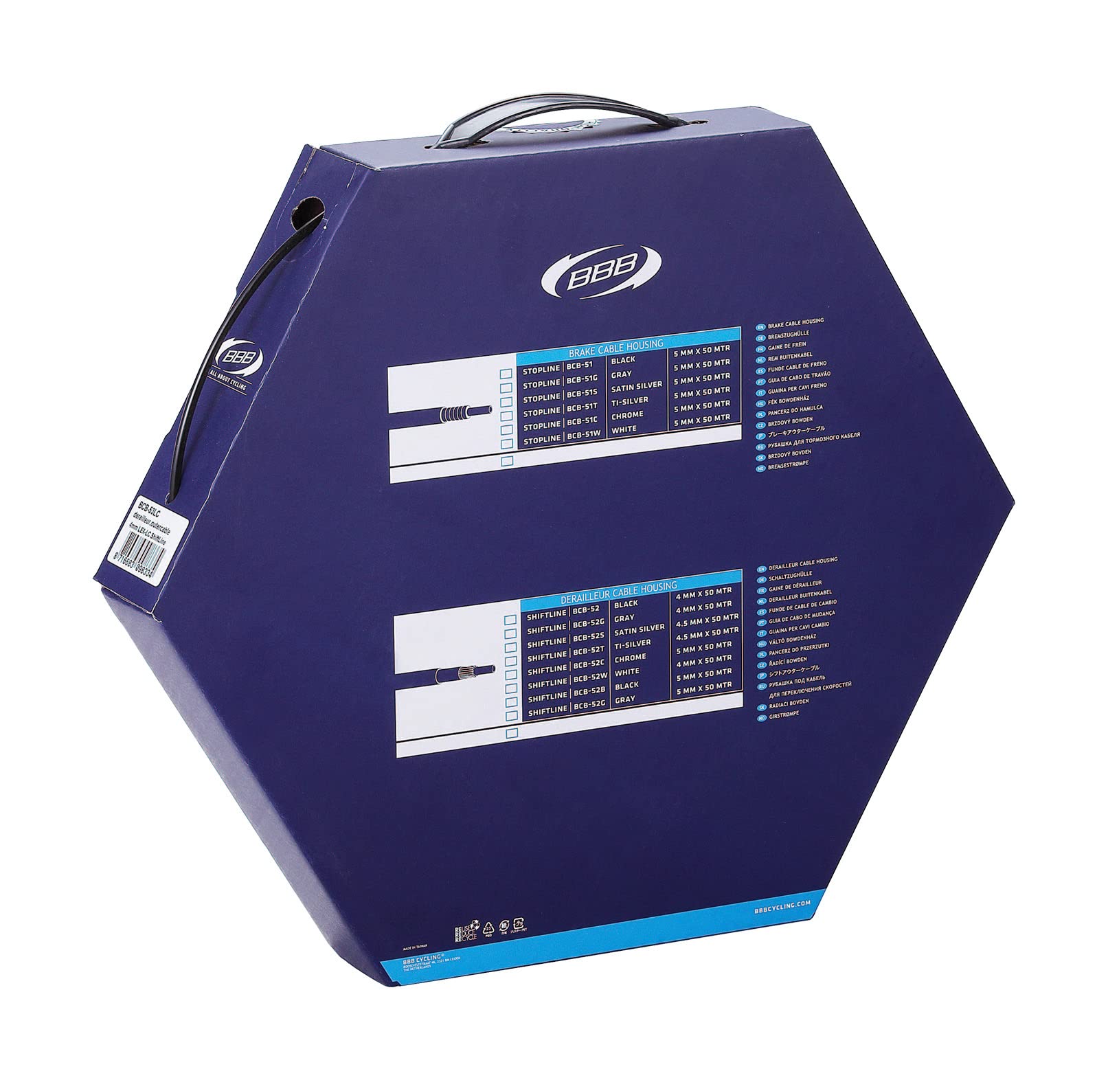BBB ShiftLine câble lubrifié noir idéal pour les sorties vélo - 2