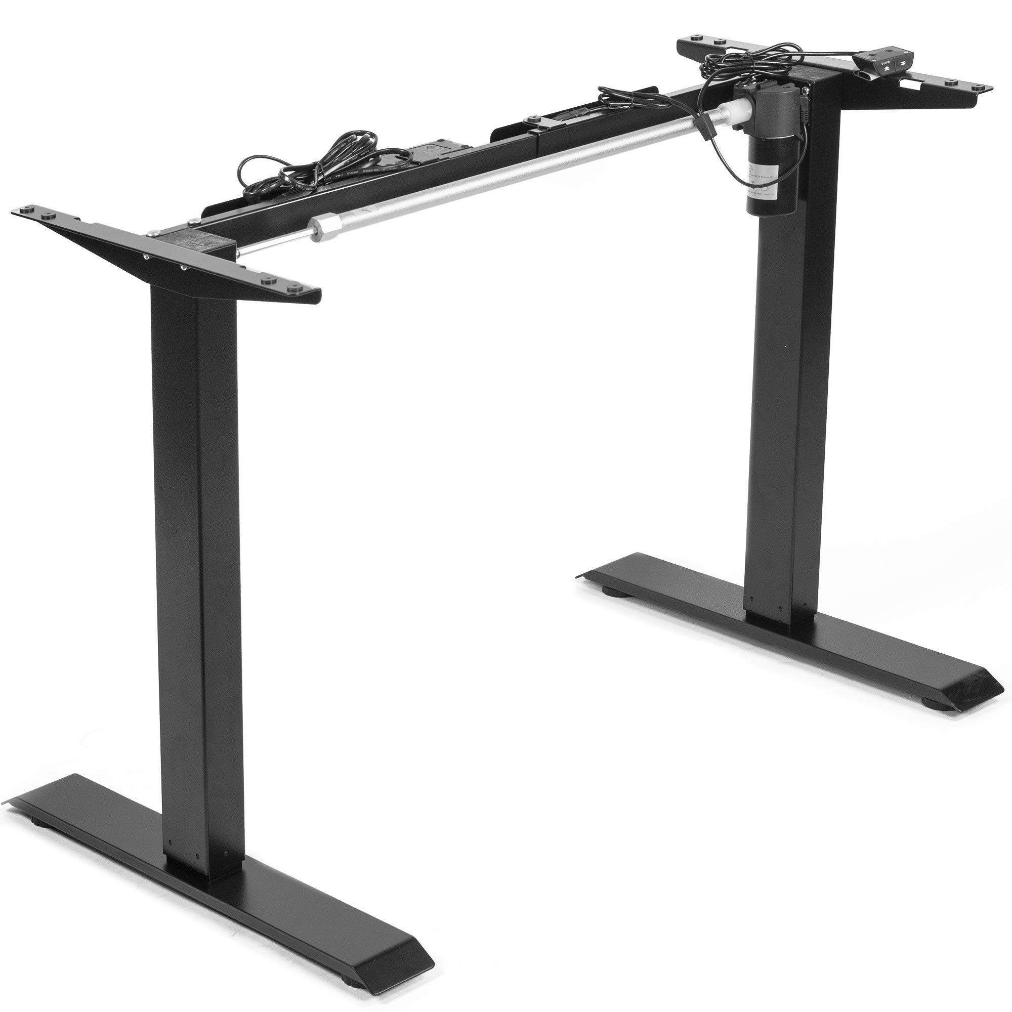 Buy VIVO Black Electric Stand Up Desk Frame Workstation, Single Motor