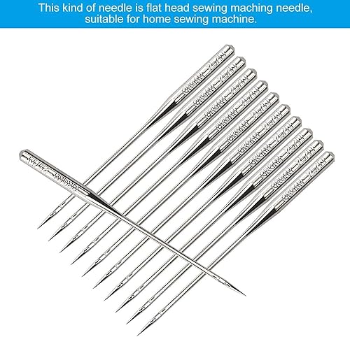 Miniatura 4 de 50 agujas de coser para máquina de coser para Brother tamaño 7511 130705H HAx1 agujas de coser para máquina de coser Brother (paquete de 5 10 agujas)
