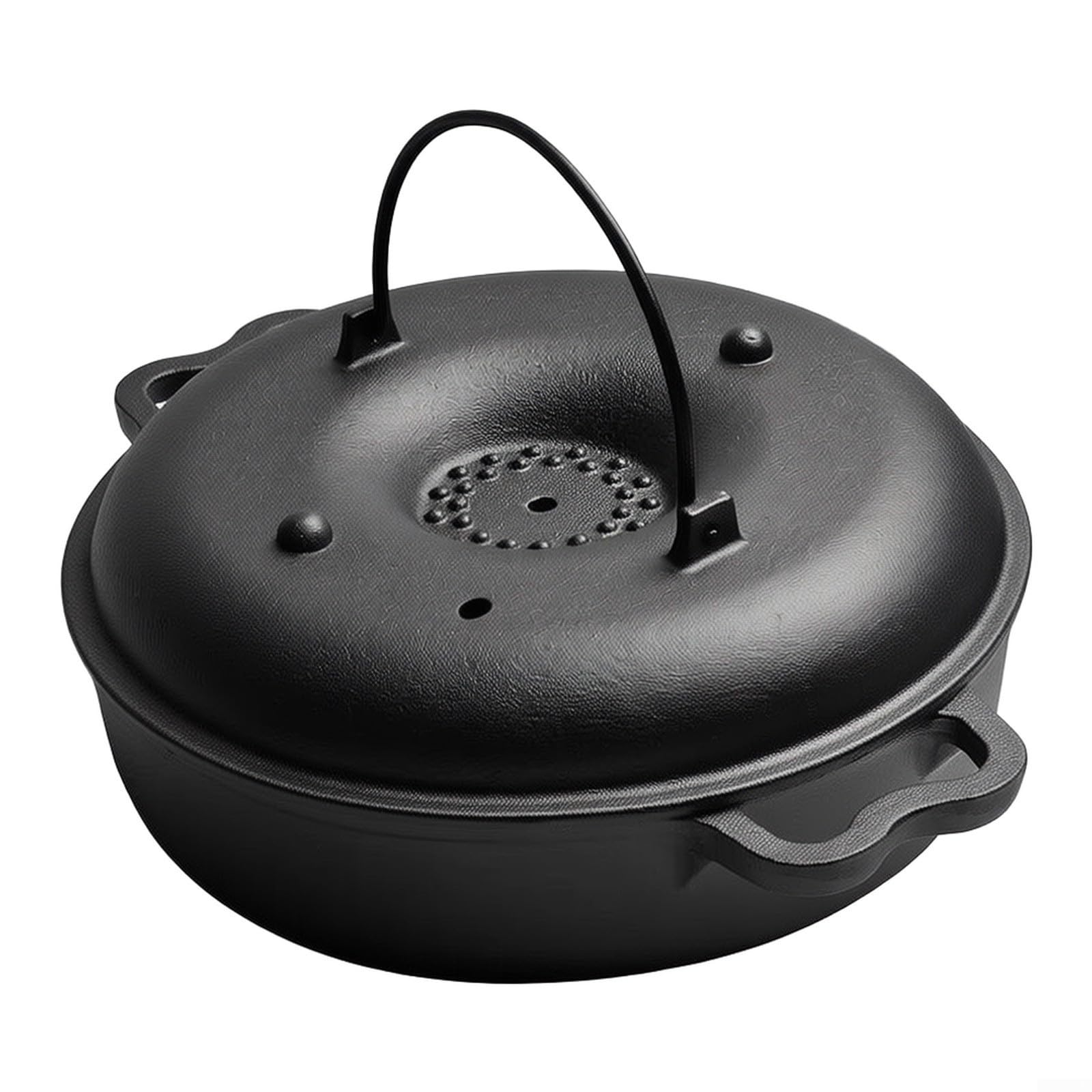 Asador Redondo Hierro para fundido 27cm Exterior Asador Redondo