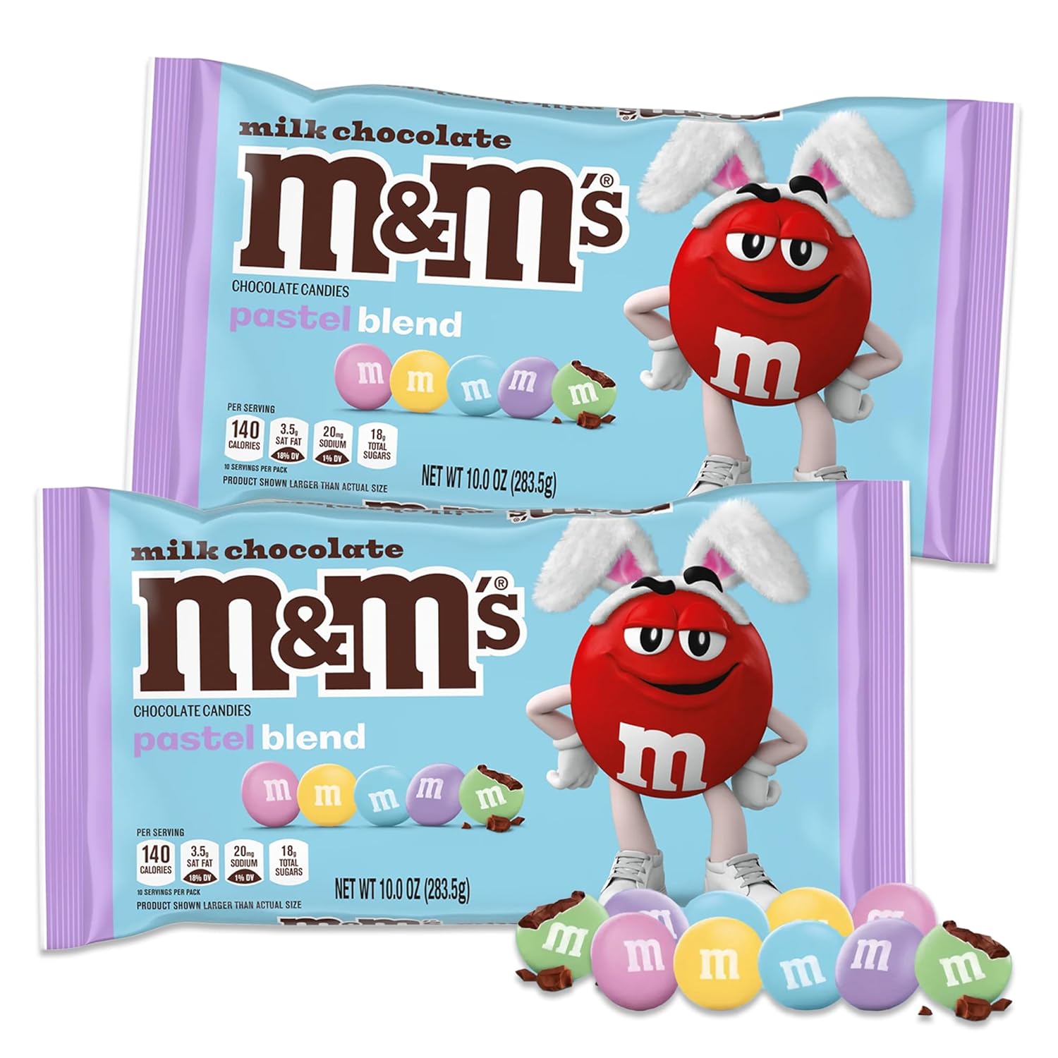 Easter Candy M&Ms Milk Chocolate 2 Pack Easter M&ms Milk