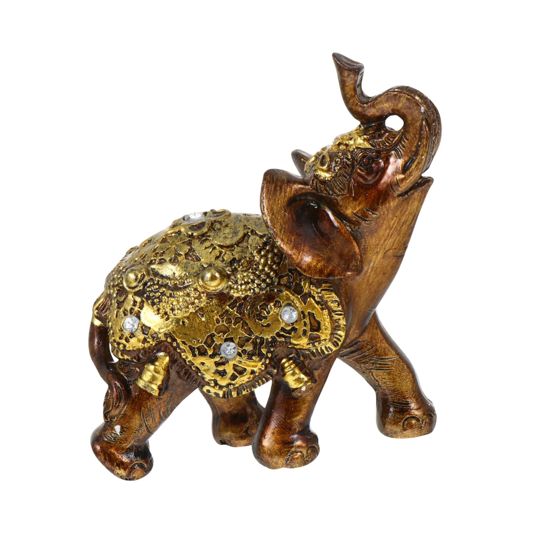 ABOOFAN 2 Pz ornamenti di elefanti decorazione scrivania bedroom decoration statuetta di elefante arredamento antico elefante decorazioni casa ornamento figurina feng shui Home decor