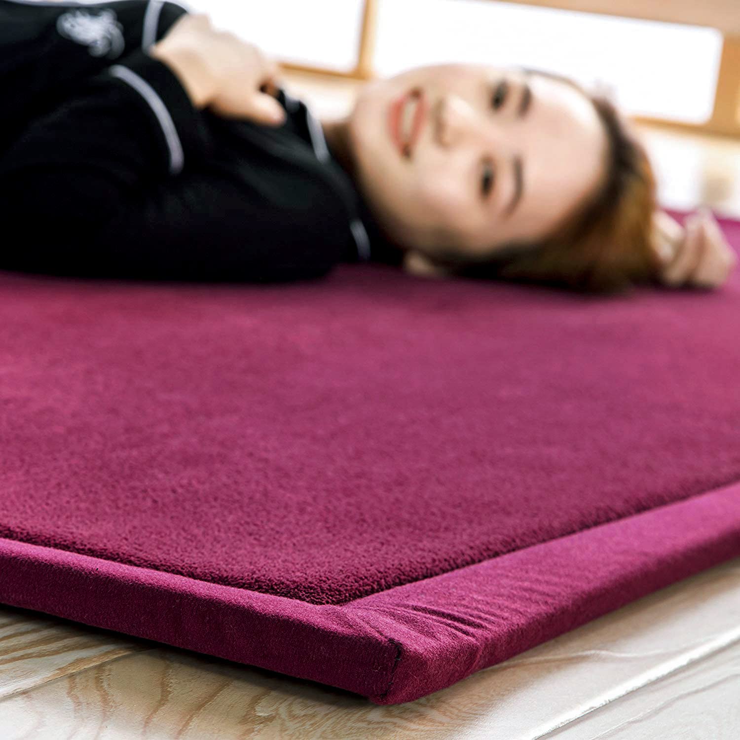 Loartee Coral Velvet Mat Area Tapijten Spelen Kruipmat voor Kwekerij