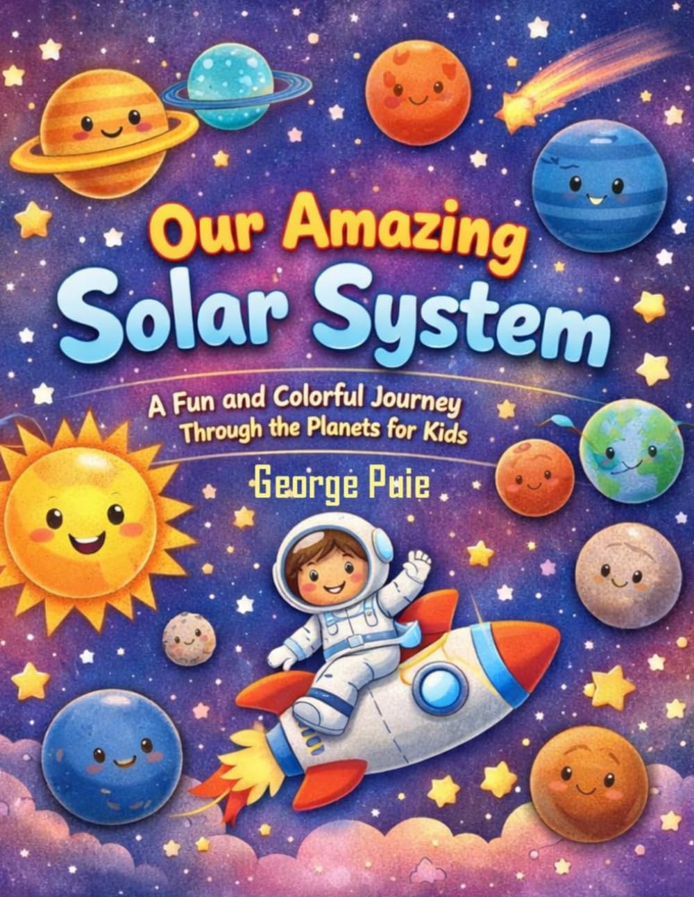 Our Amazing Solar System: An Educational Space Book with Easy Planet Facts, Beautiful Images & Fun Coloring Activities for Kids
