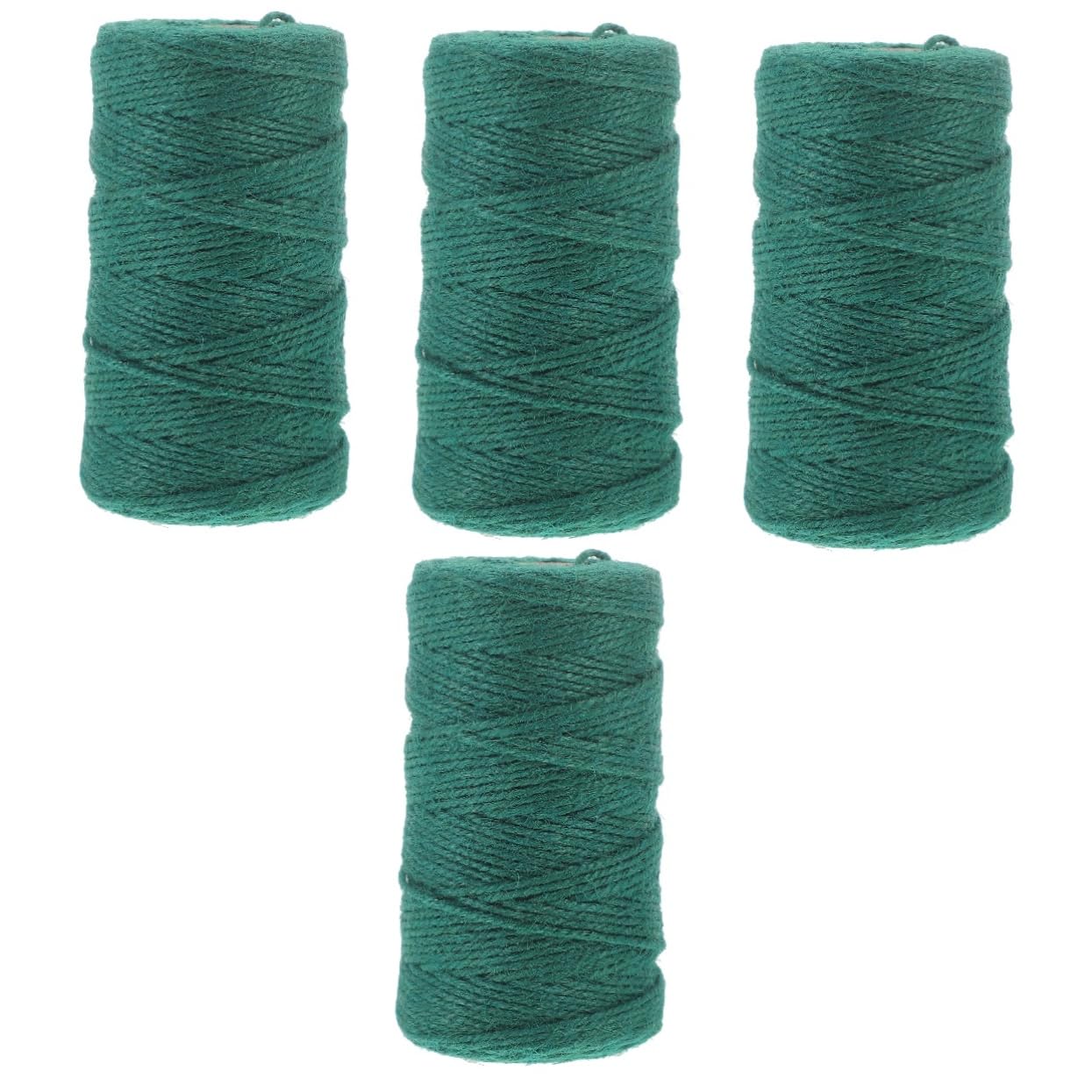 Operitacx 4rouleaux Corde Jute Naturel Ficelle De Jardinage Corde De Décoration Pour Et Créatifs Résistante Et Réutilisable Couleur Verte