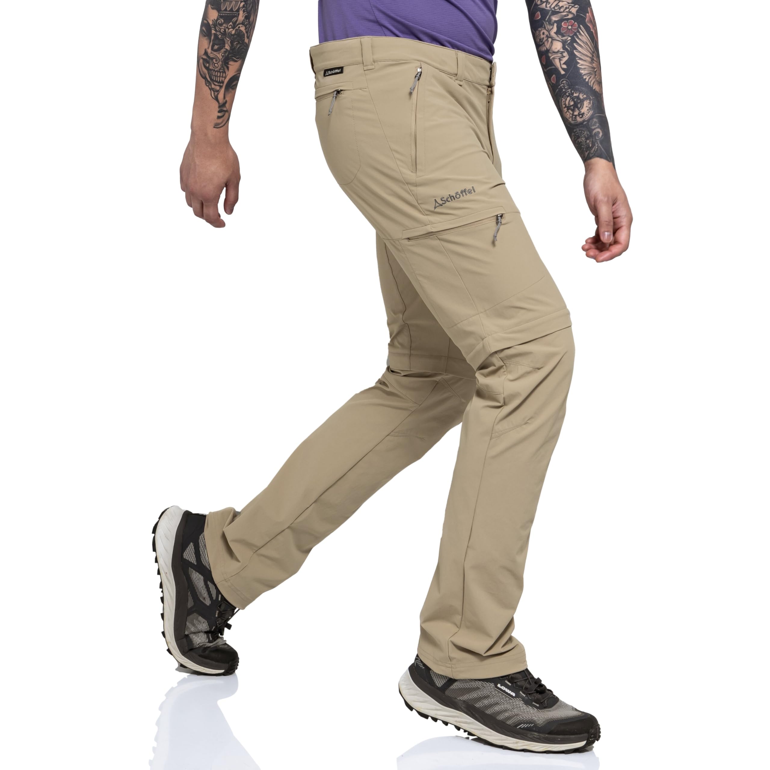 Schöffel Pants Koper1 Zip Off - Spodnie z odpinanymi nogawkami Mężczyźni