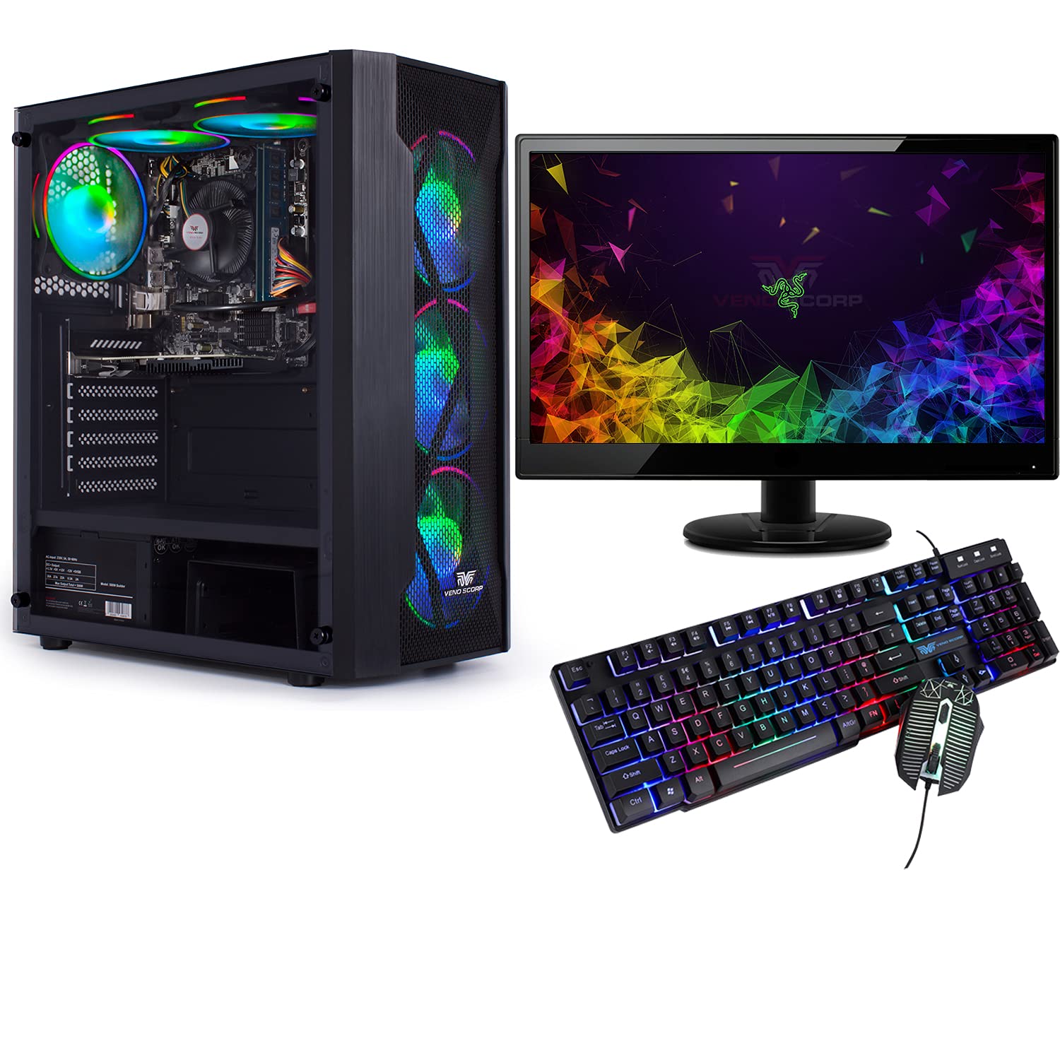 Veno Scorp Argb Gaming Pc Or Pc Set I5 240 Desertcart Cyprus