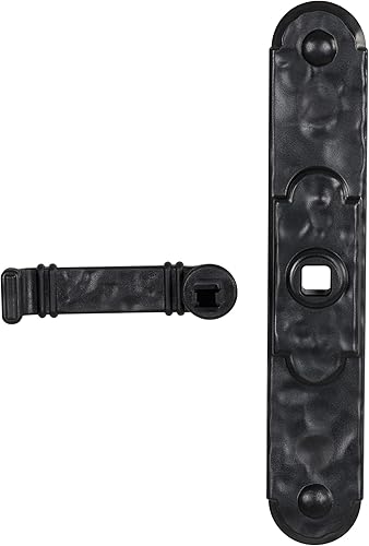 Miniatura 11 de Household Essentials Black Hinge IT Premium Carriage House Lever Handle & Hinge 6 Piece Garage Door Magnet