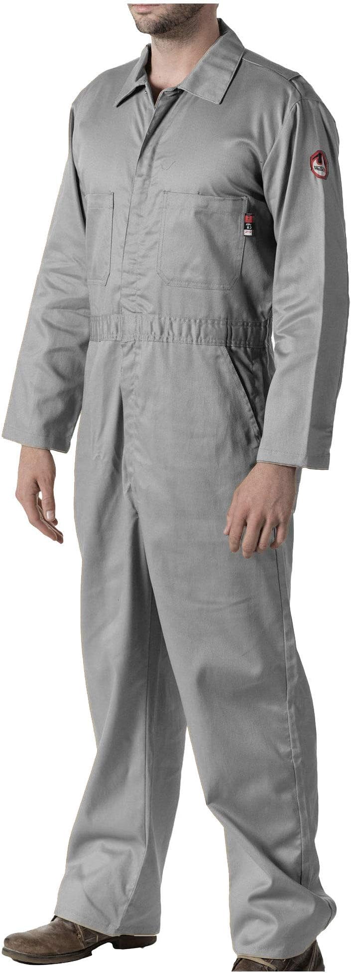 Men's Big-Tall Flame Resistant Contractor Coverall 2.0