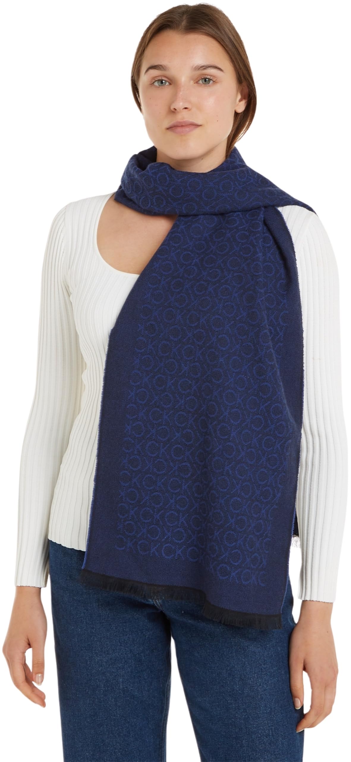 Calvin Klein SCIARPA BLU