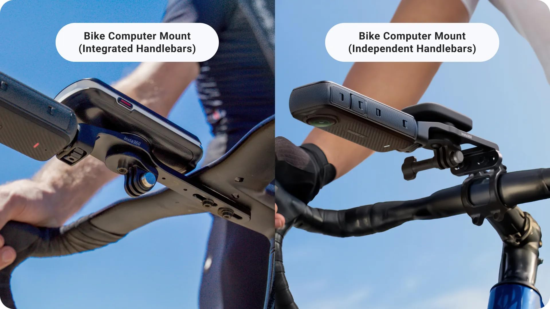 Insta360 Supporto per computer da bici (manubrio integrato)