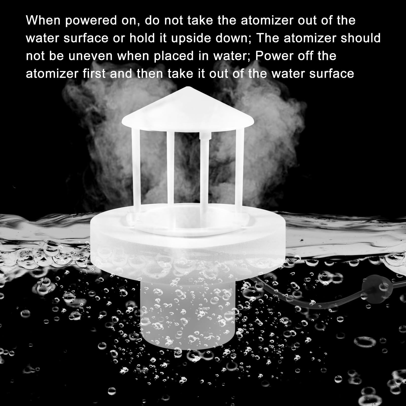 Nébuliseur à Ultrasons, 12 LED, Nébuliseur à Ultrasons, Brumisateur