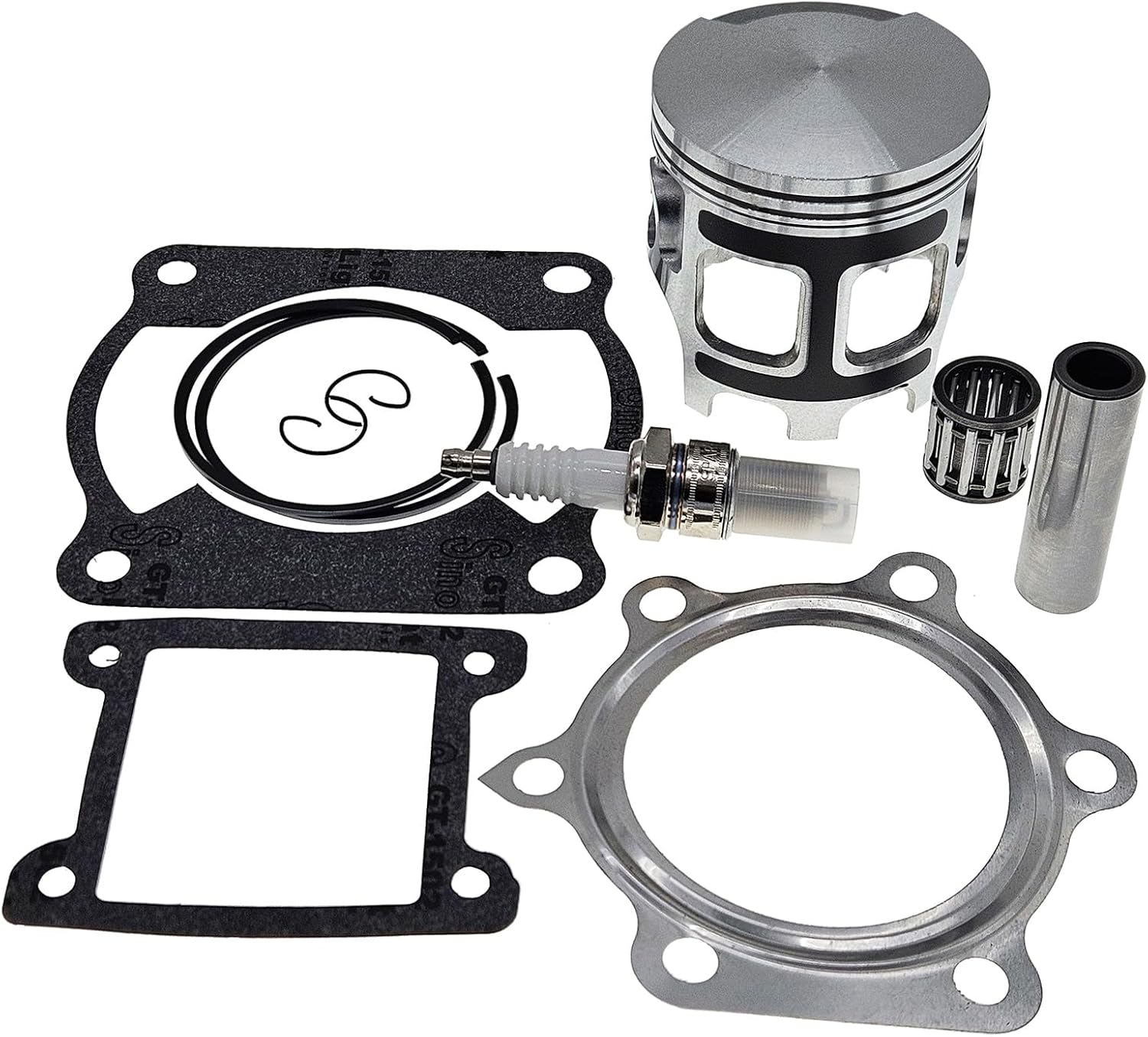 tianfeng 66mm Piston Kit compatible with Yamaha Blaster 200 YFS200 Standard Bore 1988-2006