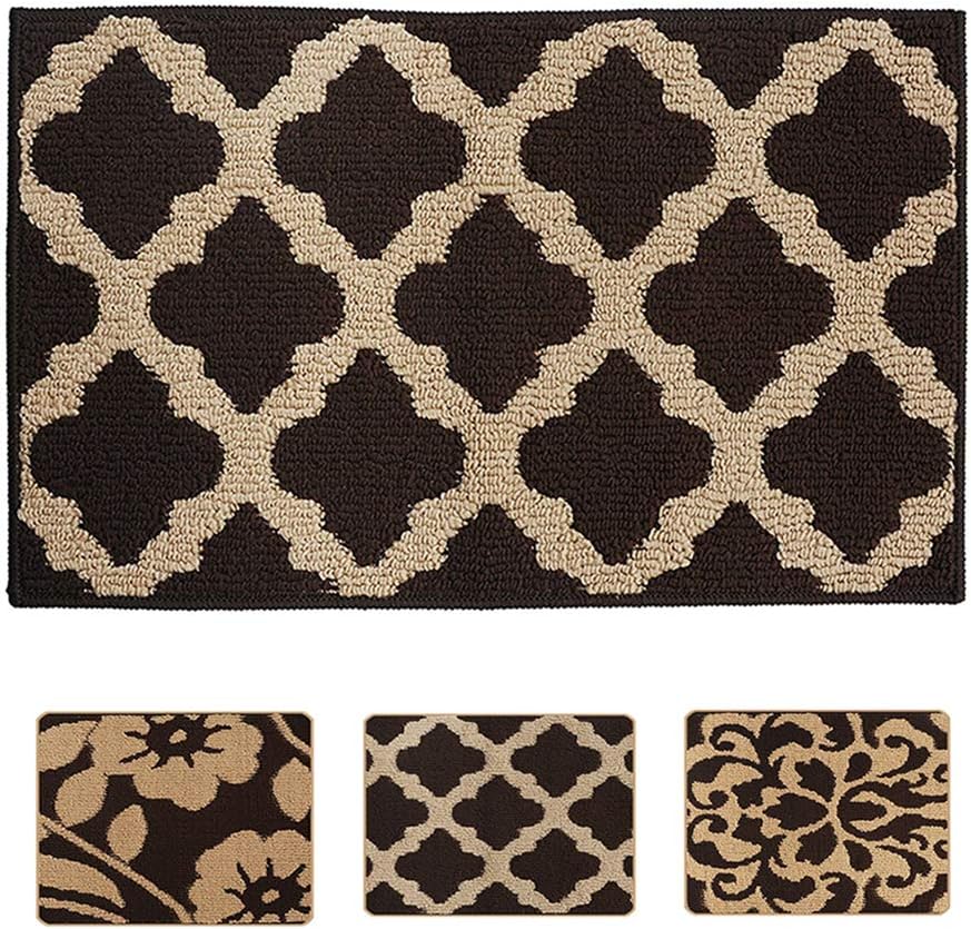 Front Door Mat Inside Entryway Mat Indoor Floor Mat for Home Entrance Shoes Mat Non Slip Entry Rug Welcome Door Rug Dirt Mud Trapper Mats