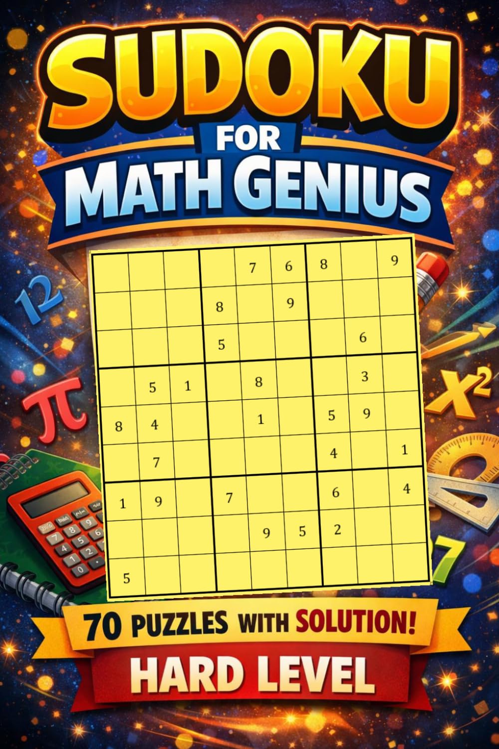 Sudoku for Math Genius: Hard Level