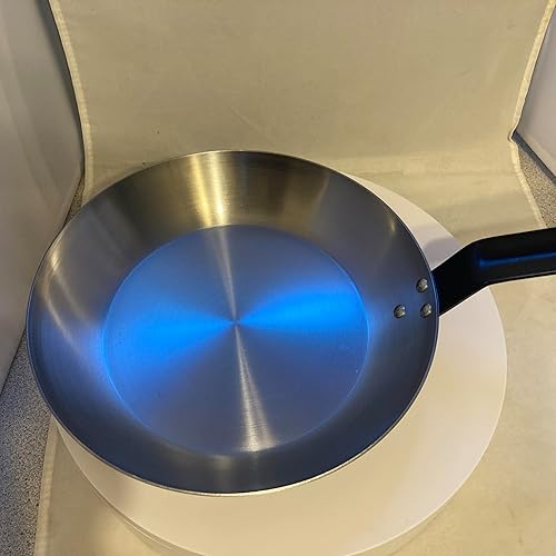 Miniatura 3 de Sartén antiadherente 10.5 " Sartén de acero al carbono sin PFA, alternativa saludable y libre de toxinas para estufa u horno