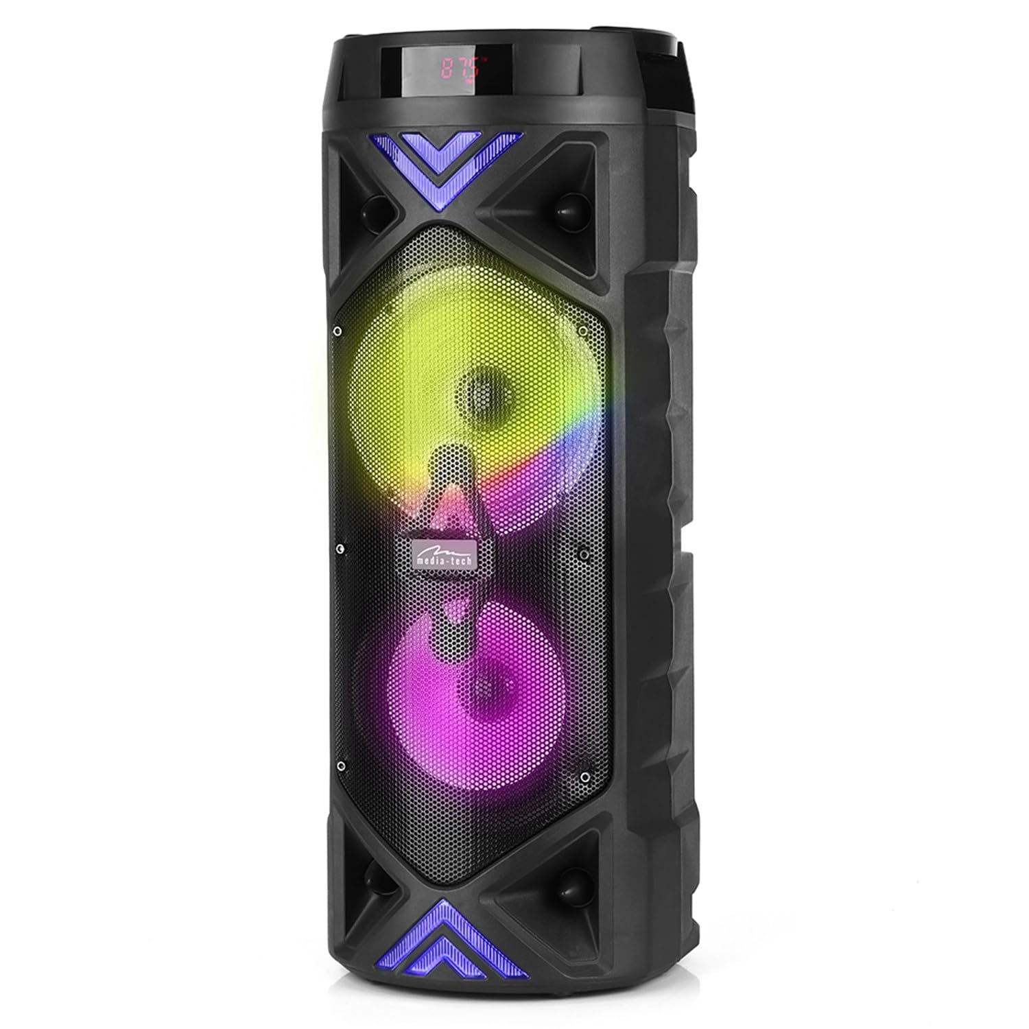 media-tech Enceinte Portable, karaoké, Bluetooth 5.0, 1400W, MT3182