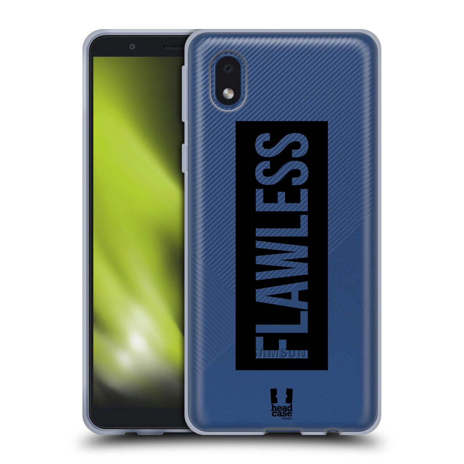 Head Case Designs Flawless Minimalism Soft Gel Case Compatible with Samsung Galaxy A01 Core (2020)