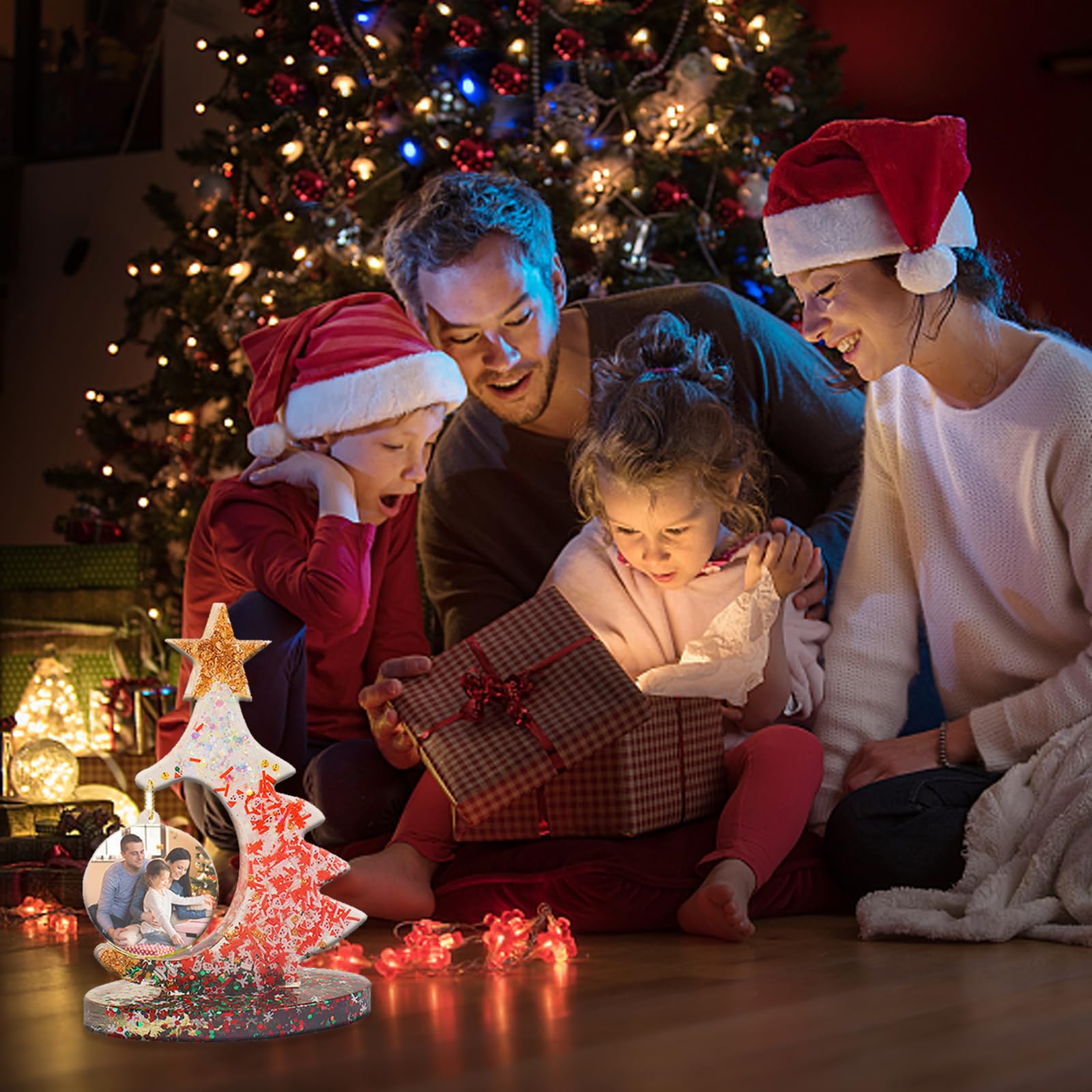 Kerstboom Hanger met Foto | Persoonlijke Kerst Ornamenten