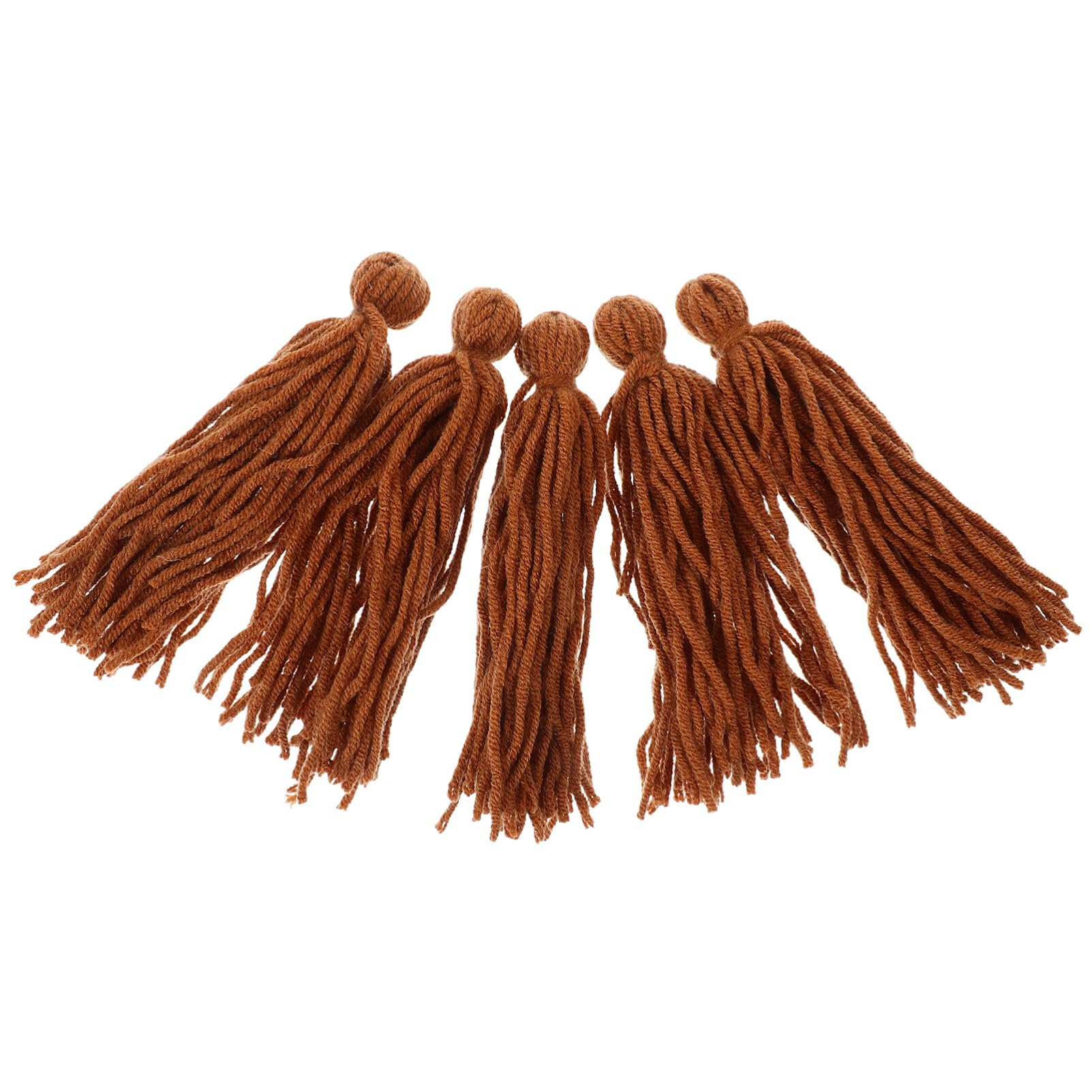 POPETPOP 5pcs Woolen Yarn Fish Breeding Mops for Fish Tank Spawning for Shrimp Increases Grasping and Reproduction Rate Practical Aquarium Accessories