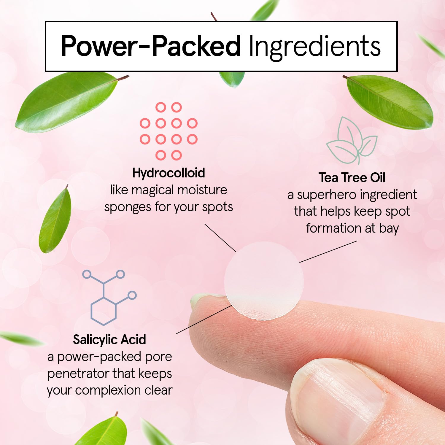 grace & stella Award Winning Spot Patches (Invisible, 36 Count), Dermatologist Tested Hydrocolloid Pimple Patches - Image 4