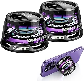 ZNCRSISTY G200 Magnetic Bluetooth Speaker - Portable Mini Bluetooth Speaker with Phone Stand, Game Mode, 7H Playtime, RGB Light, Perfect Teen Gift for Camping & Home Decor