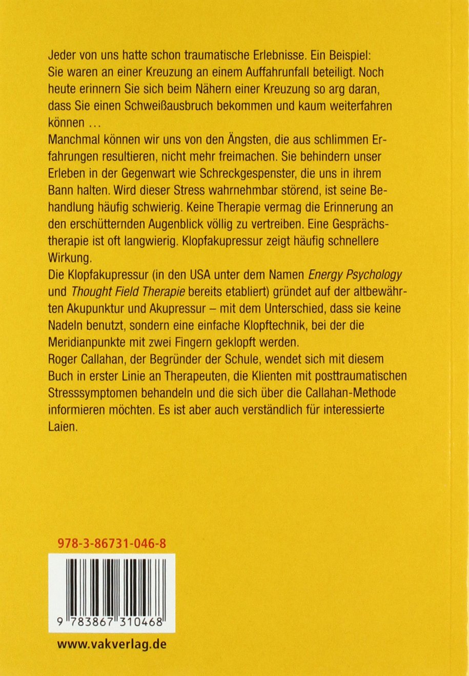 Das Trauma heilen: Klopfakupressur bei posttraumatischem Stress (Energy Psychology)