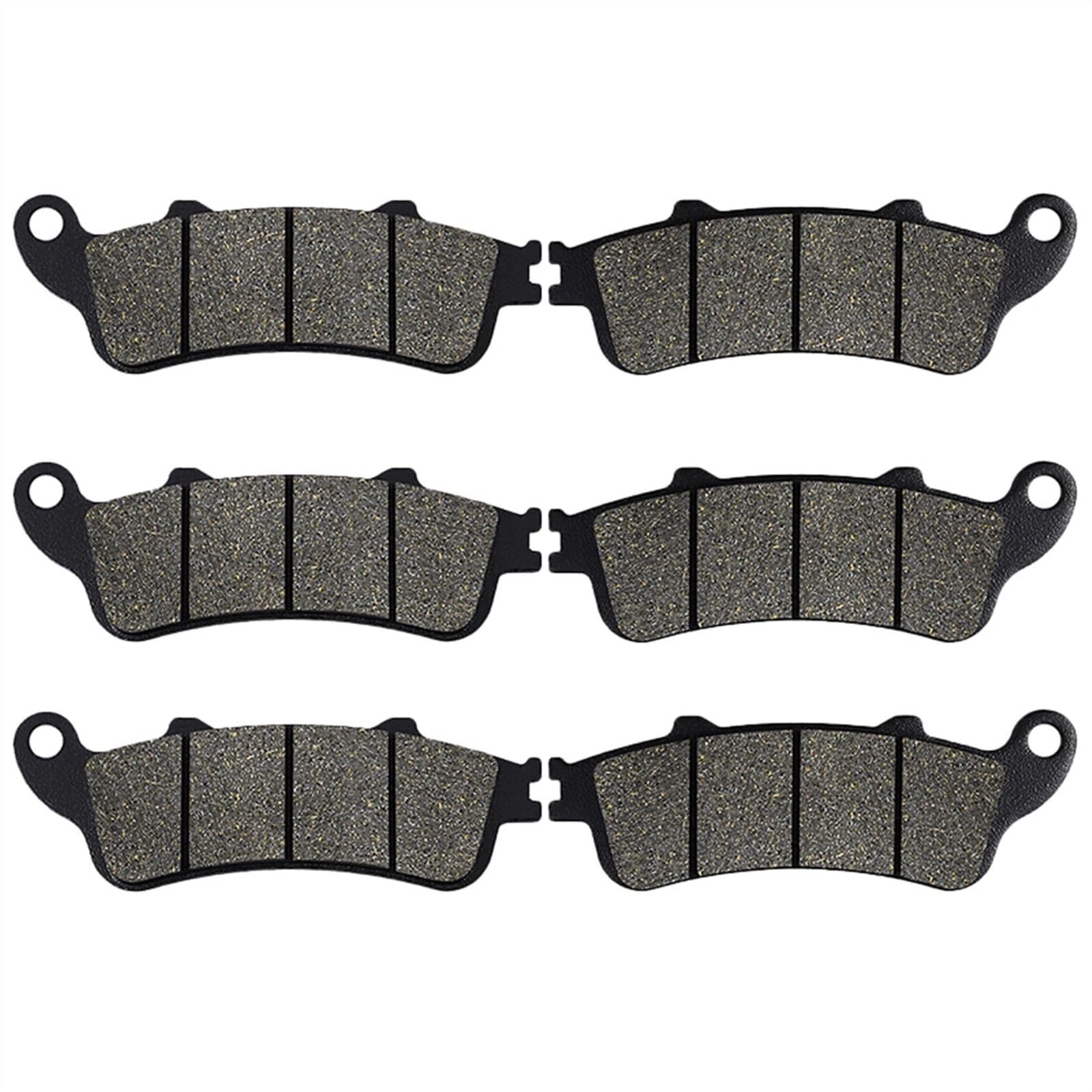 Pastillas de freno de motocicleta Pastillas de freno delanteras y traseras para motocicleta para Varadero XL1000 VFR800 Interceptor CBR1100XX Blackbird ST1100(3)