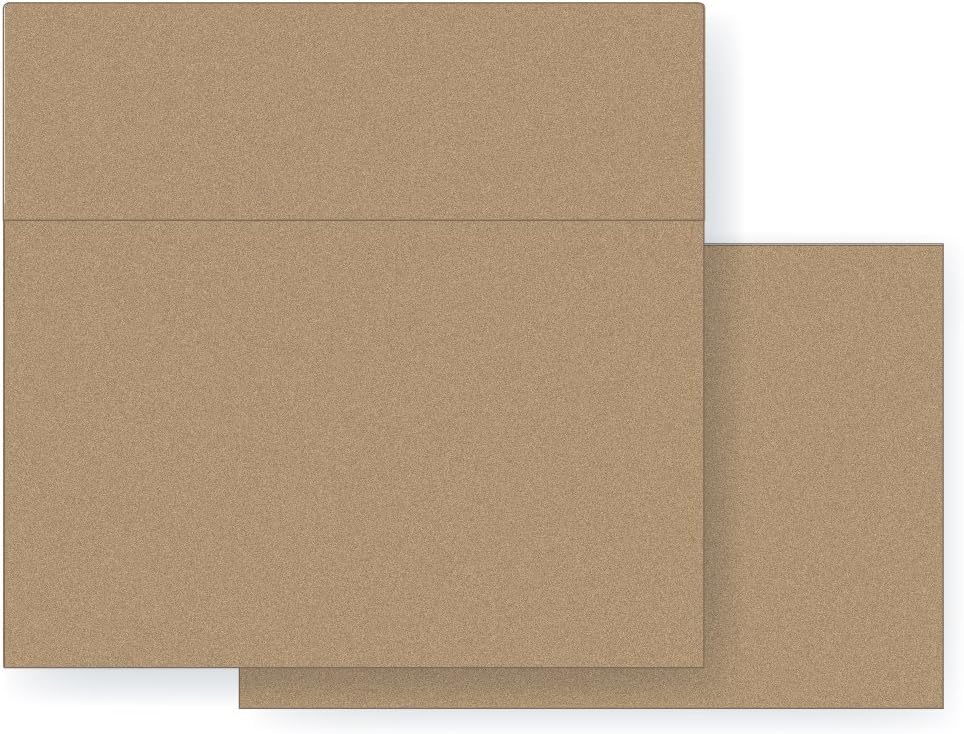 A9 Invitation Envelope - 70# Text Brown Bag Kraft (5 3/4 x 8 3/4) - Announcement Series (Pkg of 100)