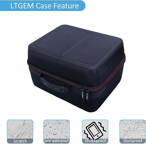 Miniatura 8 de LTGEM Funda rígida EVA para auriculares Oculus Rift S con PC VR Gaming Headset - Bolsa de almacenamiento protectora de viaje