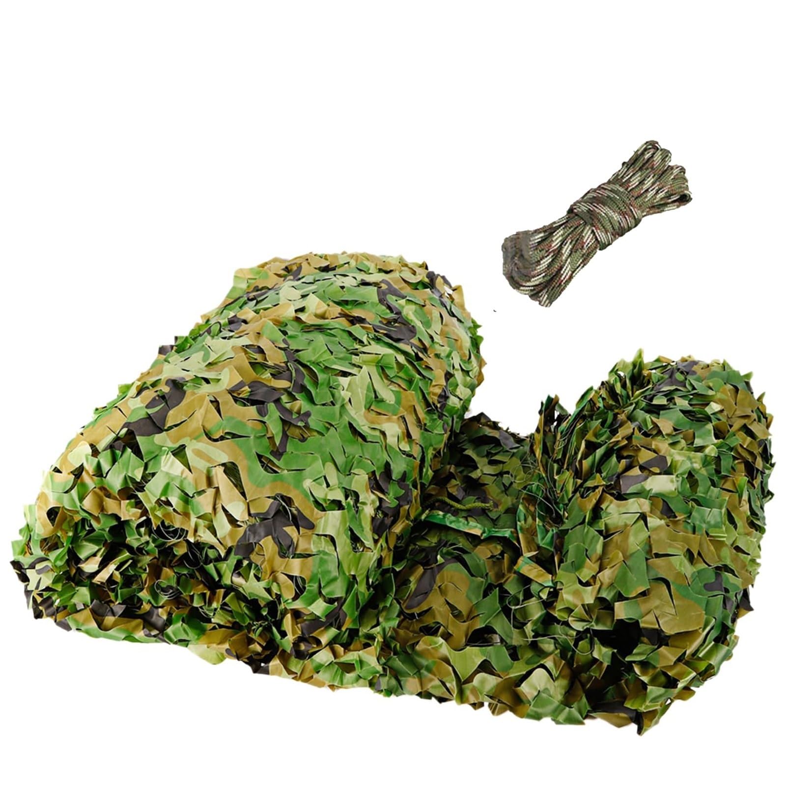 Rete Mimetica 10x11 m, Mimetica Militare per Caccia, tiro, equipaggiamento Militare, Campeggio, Giochi all'aperto per Bambini, Copertura Decorativa Resistente.