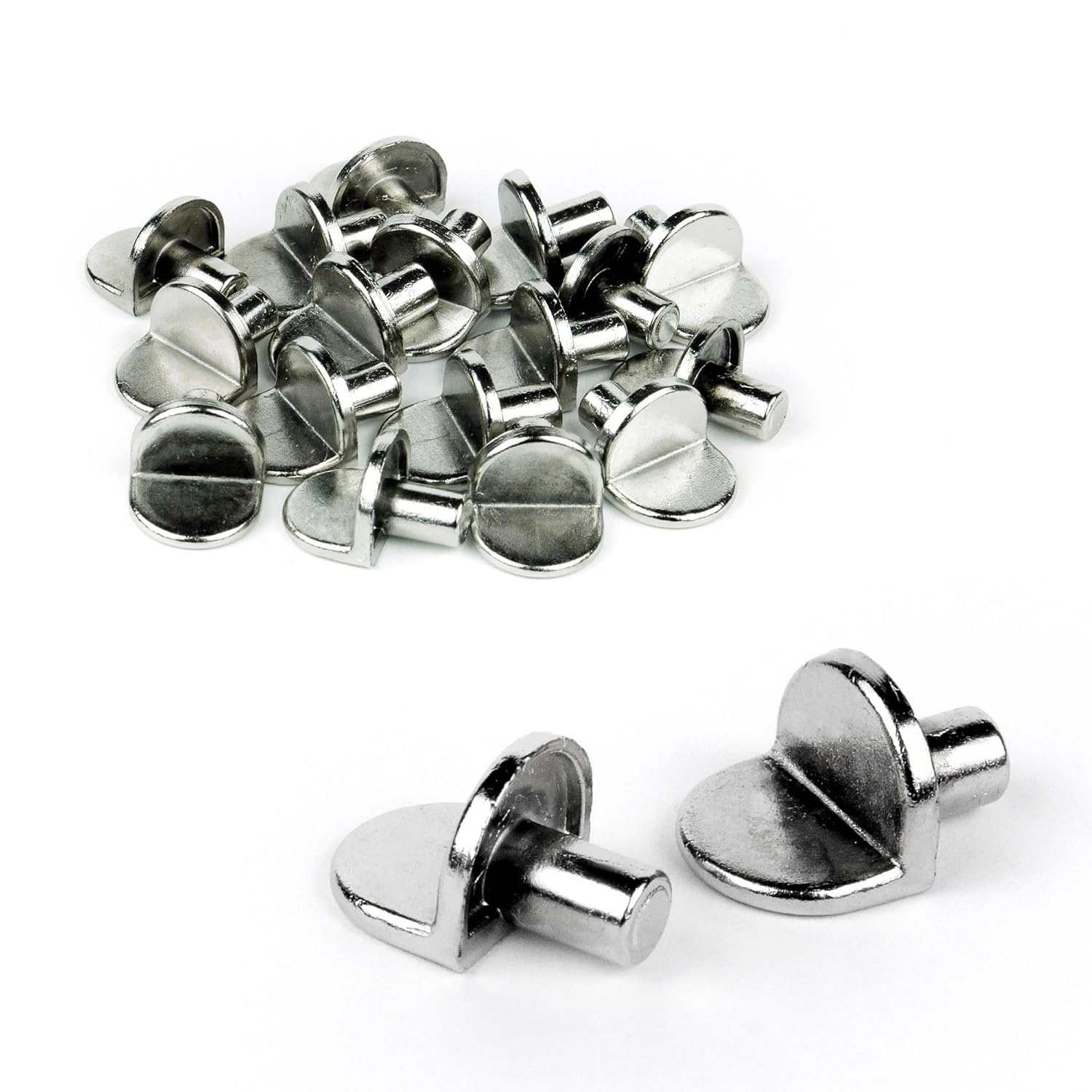 100Pcs Shelf Support Pegs | 5mm Cabinet Shelf Pins| L-Shaped Shelf Pins | Metal Adjustable Shelving Pegs | L Shaped Metal Support Pins