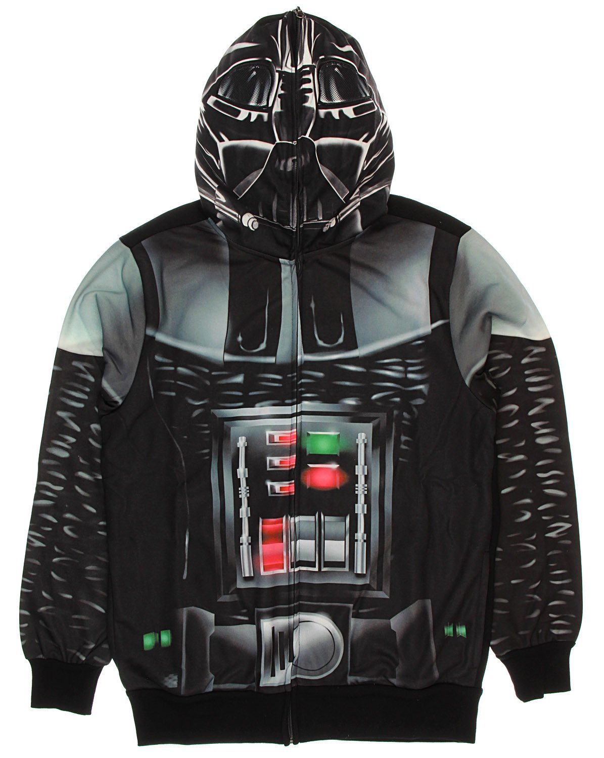 Star Wars Mens Vader Is Here Sublimated Costume Fleece