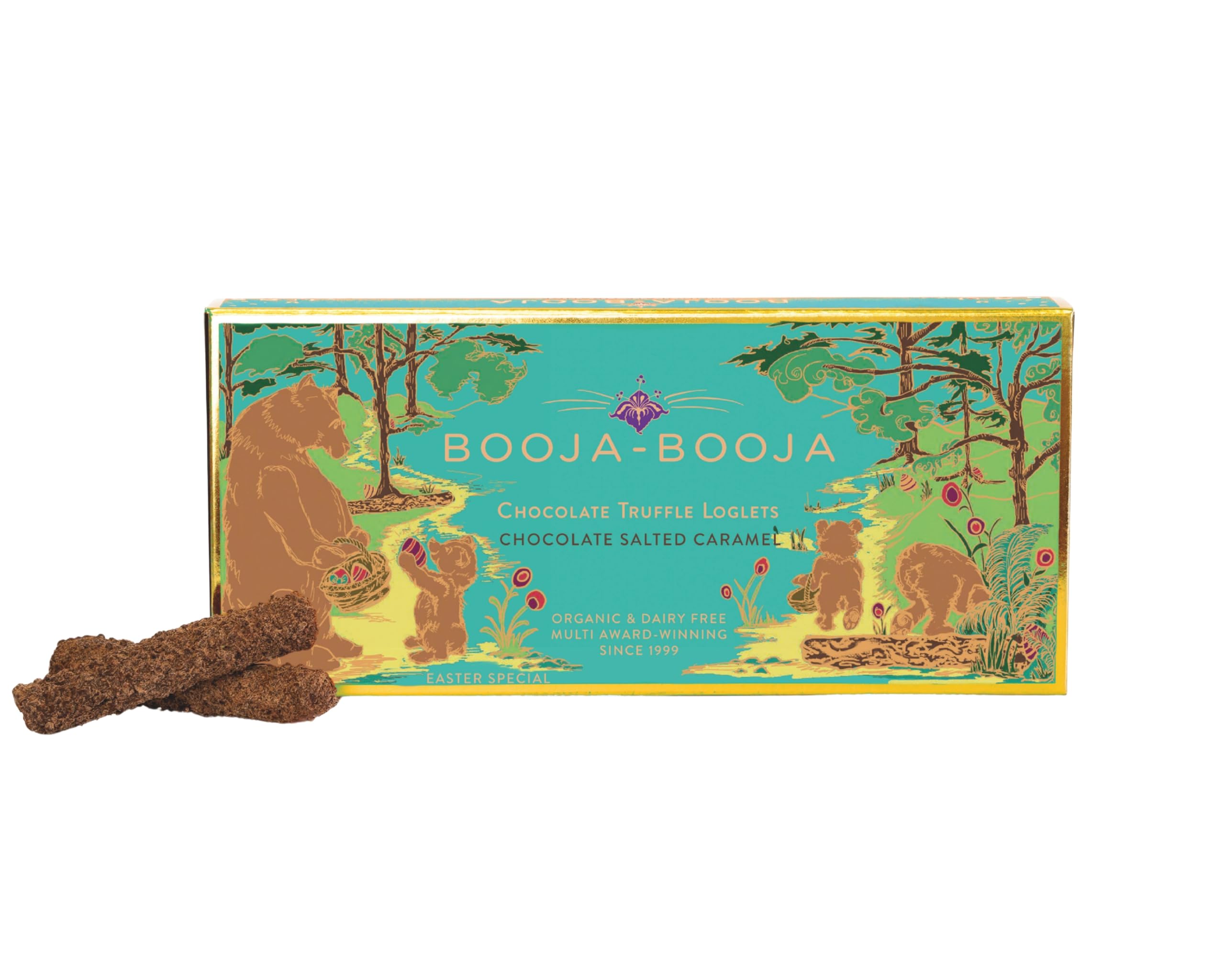 Chocolate Salted Caramel Chocolate Truffle Loglets Easter Edition 115g