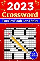 Vista 1 de Crossword Puzzles Book For Adults with Solution Easy to Medium Crossword Puzzles for Adults, Seniors to Have Fun and Relax (Activity Book Adult)