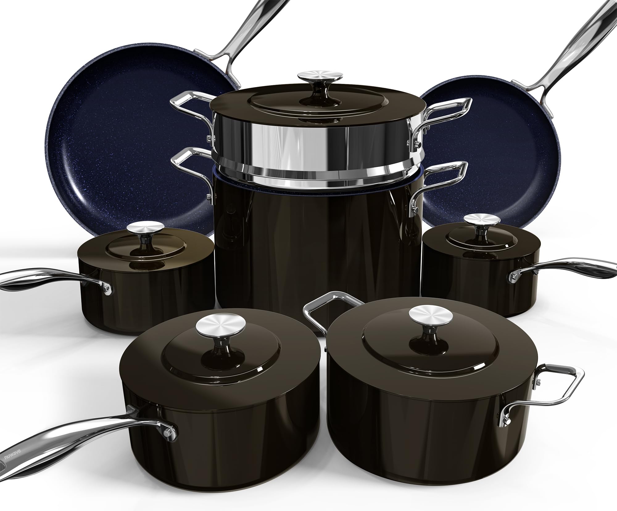 Nuwave Lux 13pc Forged Lightweight Cookware Set