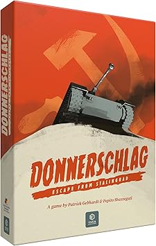 | Donnerschlag Escape from Stalingrad | 2Player WW2 Wargame Operation Winter Storm, 1942 | 48 hrs | CardDriven Strategy
