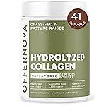 Hydrolyzed Collagen Peptides Powder - 100% Pure, Grass Fed & Unflavored for Women & Men - for Healthy Bones, Joints, Hair & Skin - Colageno Hidrolizado en Polvo Piel, Cabello y Articulaciones
