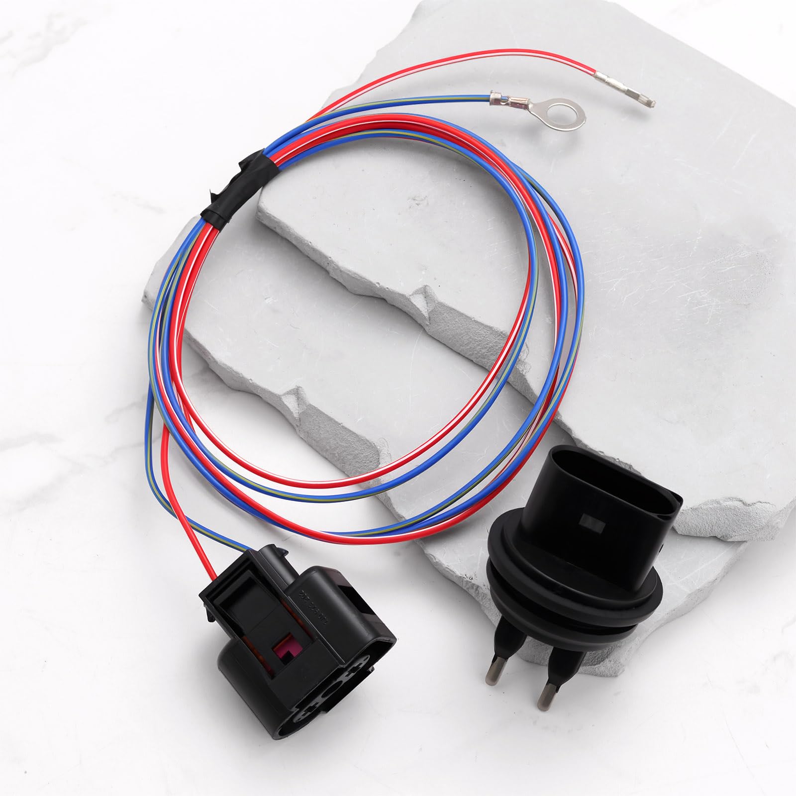 ECSiNG 2Pcs Auto Washer Flüssigkeit Level Sensor 7M0919376 1J0973202 Kompatibel mit Volkswagen EOS 2006-2016