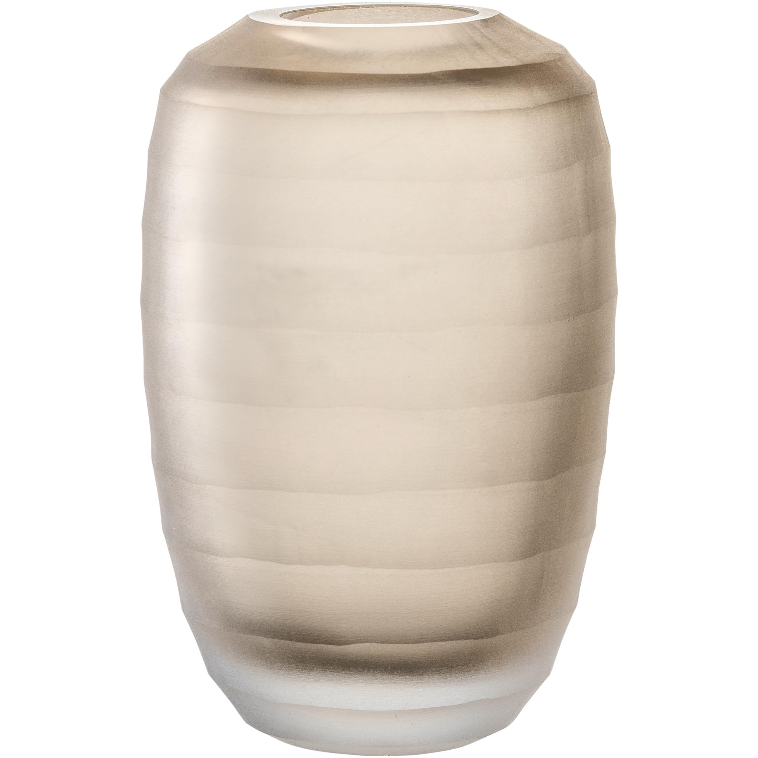 Vase en verre beige Leonardo Bellagio pour une décoration de table raffinée