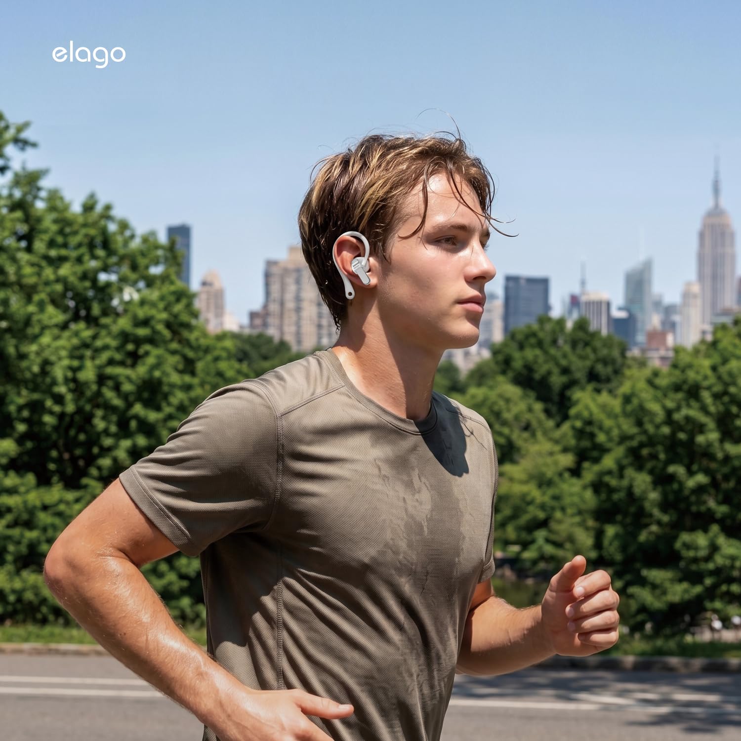 elago Uchwyty na Uszy do Galaxy Buds 4/4 Pro | Antypoślizgowy, Ergonomiczny Design, Wygodne Dopasowanie, Bezpieczne Użytkowanie (Biały)
