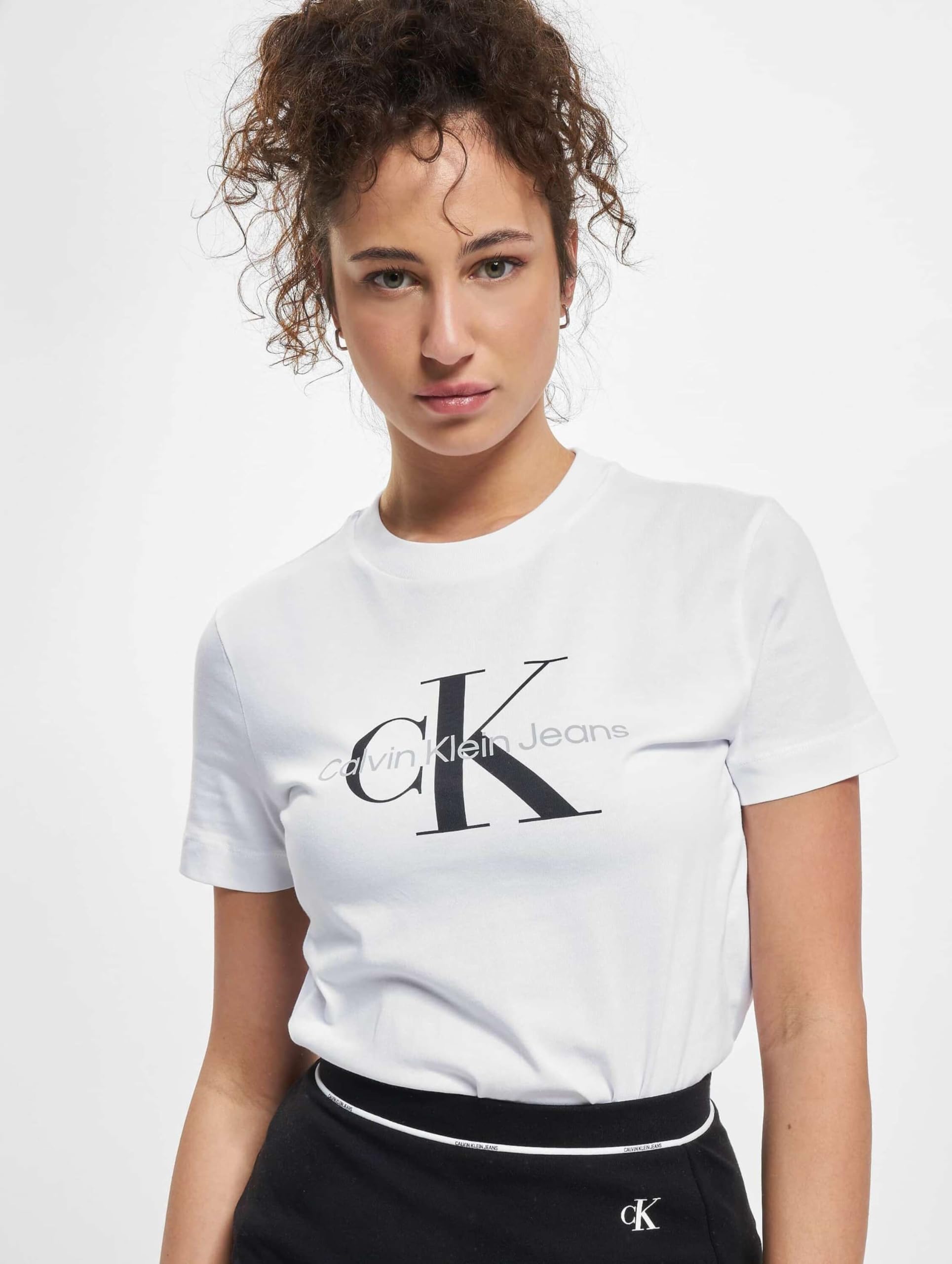 CORE MONOLOGO REGULAR TEE Kadın T-shirt Bright White S