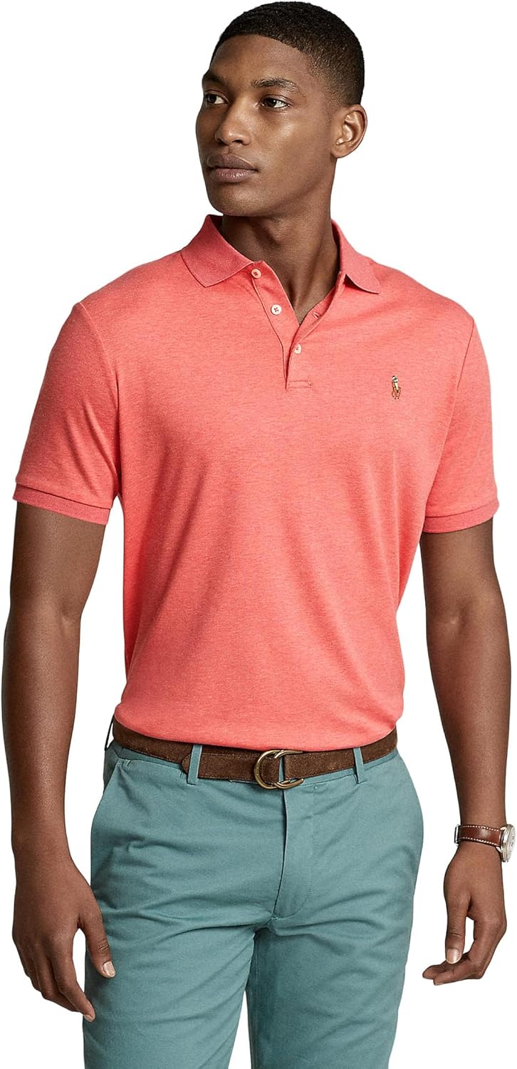 POLO RALPH LAUREN Mens Custom Slim Fit Soft Cotton Polo