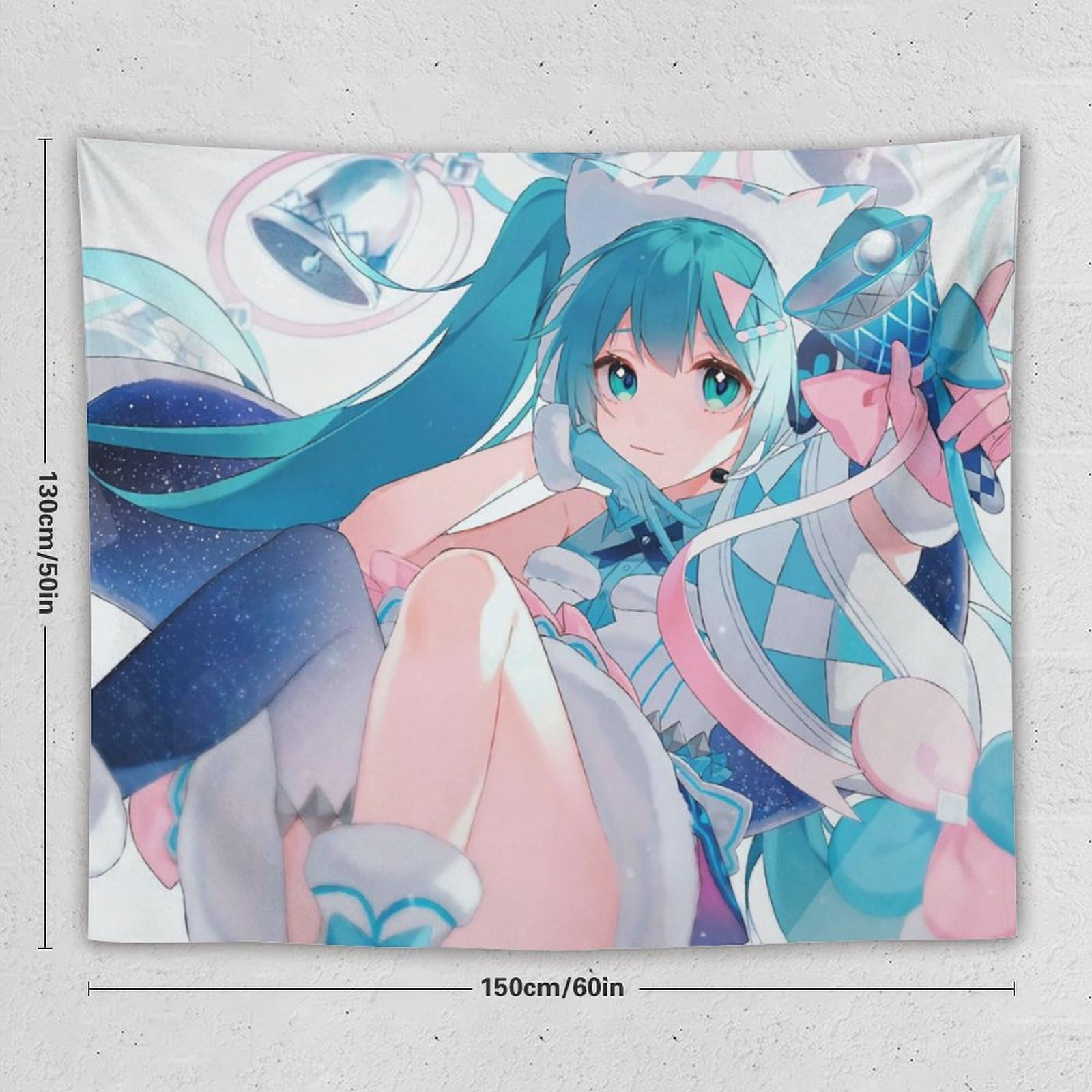 Amazon.co.jp: 初音ミク タペストリー ポスターインテリア 壁掛け用
