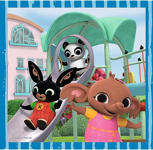 Miniatura 7 de Trefl 34851 Mit Freunden Spaß haben, Hase Bing von 20 bis 50 Teilen, 3 sets, para Kinder ab 3 años Puzzle, multicolor