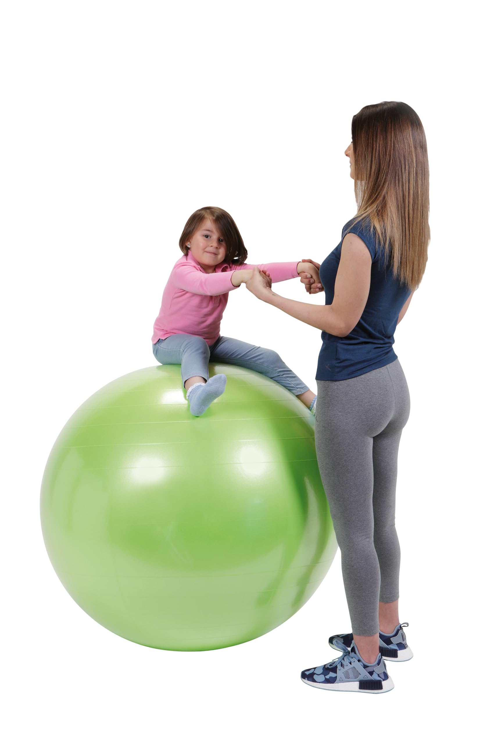 GYMNIC Physio Plus Palla gonfiabile antiscoppio per fisioterapia e riabilitazione, ideale per esercizi di equilibrio, coordinazione e attività di gruppo