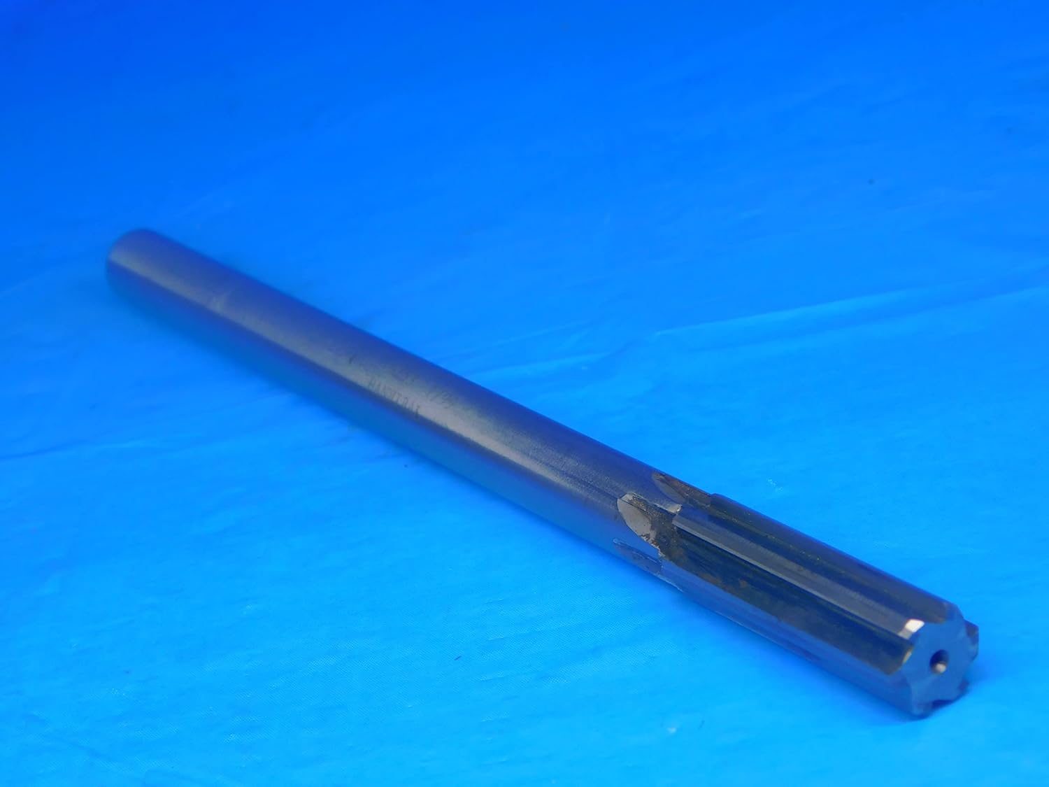 Hannibal .6253" O.D. HSS Carbide Tipped Chucking Reamer 9/16 Shank 6 Flute 5/8 - AR8388AZ2