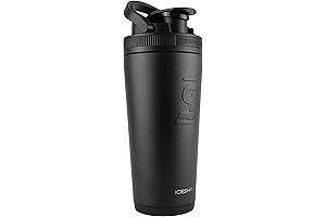 Ice Shaker 26 Oz Steel Shaker Bottle, As Seen on Shark Tank