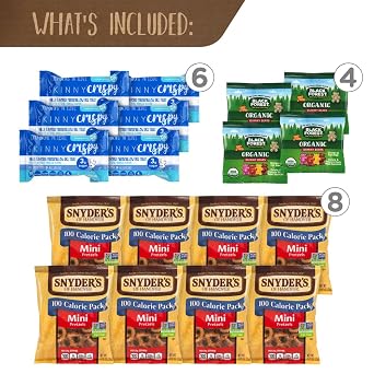 Break Box Assorted Snack Mix Variety Pack, Individually Wrapped Snacks, 61 Count (700-S0025)