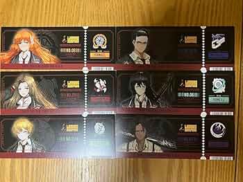 リンバスカンパニー　LimbusCompany チケット風カード　コンプセット Limbus Company リンバスカンパニー チケット風カード｜Yahoo